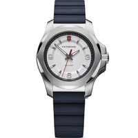 VICTORINOX 瑞士維氏 INOX V 戶外休閒石英腕錶(VISA-241919)-37mm-白面膠帶【刷卡回饋 分期0利率】【跨店APP下單最高20%點數回饋】