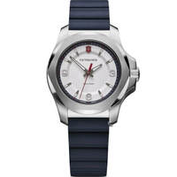 VICTORINOX 瑞士維氏 INOX V 戶外休閒石英腕錶(VISA-241919)-37mm-白面膠帶【刷卡回饋 分期0利率】【APP下單點數13倍送】