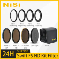 NISI FS ND Kit Filter Swift System FS ND8 And FS ND64 And FS ND1000 Available for 40 .5-95mm Filter Fhread