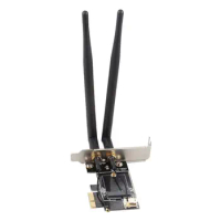 PCI E to NGFF M.2 WiFi Wireless Module Adapter Card , PCI E 1X to Key E Adapter Card , Network Card Expansion