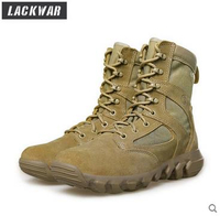CQBlackwar戰術靴 男款超輕作戰靴 高幫耐磨透氣沙漠靴防滑登山鞋