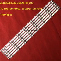 4set LED Strip for 65P65US 65S421 65HR330M08A1 4C-LB6508-HR01J PF01J JL.D65081330-365AS-M GIC65LB51_3030F2.1 65U800C 65U3900