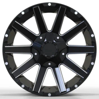 Scay 15 17 18 Inch 5/6*100/139.7 New Designs Aluminum Alloy Car Wheel Rims 5/6 Hole Wheels Cheap Wheel Rims