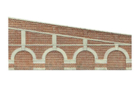 Mini 現貨 Hornby R7386 OO規 磚造拱型擋土牆.階梯式.2入
