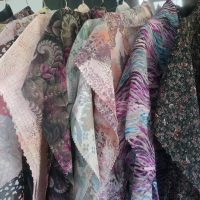 paket hijab voal waffle dobby premium isi 5 pcs free pouch