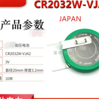 CR2032W-VJA2 high temperature tire pressure gauge button battery CR2032W CR2032 CR2032HR