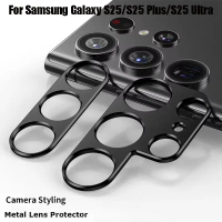 Metal Lens Protector For Samsung Galaxy S25 Ultra/S25 Plus/S25 camera lens protector Metal Lens Anti