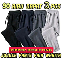 Jogger Premium promo 100rb dapat 3pcs Celana Joger pria wanita panjang training trening trining ter