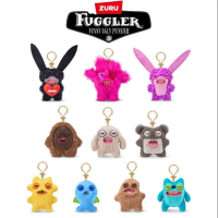 [Original]Fuggler Keychain Fuggler Ugly Monster Series 5 Keyring Tooth Monster Doll Tooth Baby Ugly 