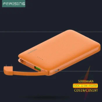 FERISING PD20W/22.5W VOOC Fast Power Bank 5000mAh Portable Charging External Battery Charger PowerBank Pover bank for Realme