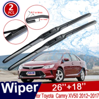 Front Window Windshield Windscreen for Toyota Camry 50 XV50 2012~2017 Accessories 2016 2015 2014 2013 XV 50 Car Wiper Blade Good
