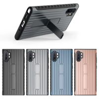 For SAMSUNG Note10+ Note 10 Standing Cover Shock-Proof Heavy Duty Phone Shell Case For Galaxy Note10 Plus Stand Back Cover