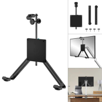 17-32 Inch Extension Adapter Fixing Bracket Monitor Holder Support for No Mounting Hole Monitors LCD Display Stand