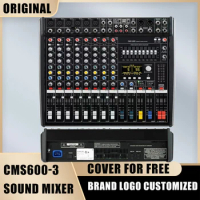 CMS 600-3 Professional Audio Mixer 10 Channel Digital mixer Double DSP Effectors Audio console DJ Audio table for dynacord