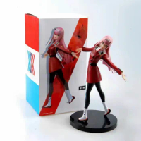 Anime DARLING in the FRANXX Figure Toy Zero Two 02 PVC Action Figure Collection Model Toys Xmas Gifts 21cm