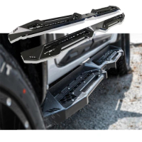 Steel Side Steps Pedal for Mitsubishi Triton 2019-2022 Car Accessories Aluminum Running Board for Triton