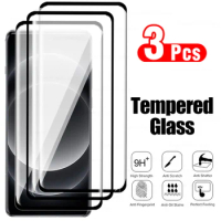 3Pcs Safety Protector For Xiaomi 14 Ultra 5G Tempered Glass Film For Xiaomi14 Ultra Xiaomi14 Pro Clear Curved Glass 6.73" HD 9H