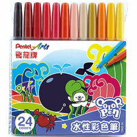 Pentel 飛龍 S3602-24 彩色筆 (24色裝)