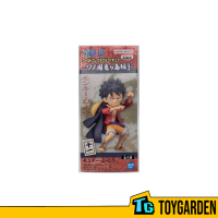 Banpresto One Piece World Collectable Figure - Wanokuni Onigashima 3 - (Monkey D.Luffy)