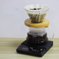 Felicita Arc Coffee Scale: Bluetooth Enabled Digital Espresso Scale Electronic Drip Coffee Scale with Timer