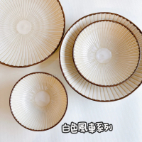 【Ciao Li 僑俐】日本製美濃燒輕量風車系列餐瓷4入組(超輕量化日本餐瓷)