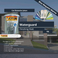 CAT DINDING LUAR JOTUN WATERGUARD UKURAN 15LL FINISHING MATT - BISA REQUEST WARNA