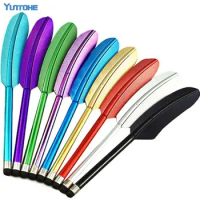 Colorful Feather Capacitive Screen Stylus for iPhone 12 13 11 Pro Max XS XR X 8 7 6 Plus 5 New iPad 2 3 Samsung 5000pcs/lot
