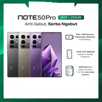 INFINIX NOTE 50 PRO 8/256 GARANSI RESMI INFINIX grey