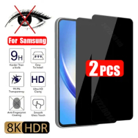 2PCS Anti-spy Screen Protector for Samsung A73 A53 A33 A23 5G Privacy Tempered Glass for Samsung A72 A52 A32 A70 S21 S20 FE 5G