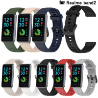 18mm Soft Silicone Strap For Realme band 2 Smart Watchband Replacement Wristband For Garmin Venu 2S Bracelet Bands Colorful Belt