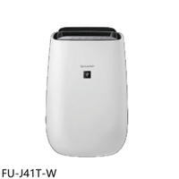 APP下單4%點數★SHARP夏普【FU-J41T-W】10坪空氣清淨機