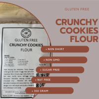 Tepung Cookies Ranggup Tanpa Gluten|Gluten Free| Chocolate crunchy cookies ala femes Emes |Resepi di