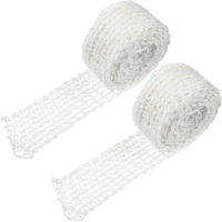 2 Pcs Char Siew Braided Rope Cotton Ham Sausage Net Tools Meat Packaging Elastic Netting Casing Kitchen