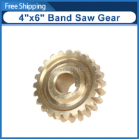 Transmission Gear 23T Copper Turbo For BOYE GFW5012 ROY MBS115 Grizzly G0622 RIKON 15-400 4"x6"Metal Band Saw Machine Parts