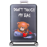 新一代 DON T TOUCH MY BAG 威力熊行李箱保護套(29-32吋行李箱適用)