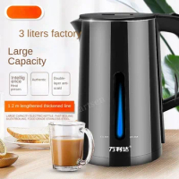 3L Electric Kettle Tea Pot Auto Power-off Protection Water Boiler Teapot Instant Heating Stainles Fast Boiling