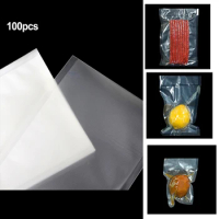 100pcs/Lot Vacuum Sealer Piece Bags NO CUTTING Portable Sealing For Food Sealer Machine Kitchen Tool Food Fresh Sous Vide Cooker