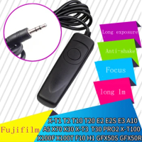 RR100 Camera Shutter Release Cable Remote Control Replace for Fuji Fujifilm X-T5 T4 T3 T2 T1 XT30 T20 GFX-50R x100f XT100 X70 X3