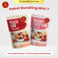 Mamacia Treats Paket Bundling MINI 7 : Creamy Peach Gum Dessert + Peach Gum Dessert
