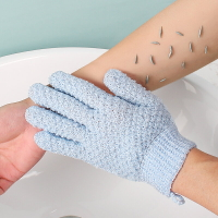 五指沐浴手套創意家用搓澡巾去角質洗澡手套搓泥擦背磨砂強力手套