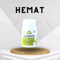 [Paket Hemat 1 Botol] GEMVIT-Isi 30 Kapsul Original BPOM HALAL