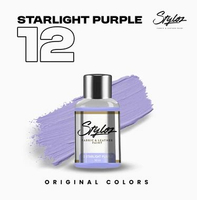Styloz Fabric and Leather Paint - Original Colors 30 ml 12 Starlight Purple