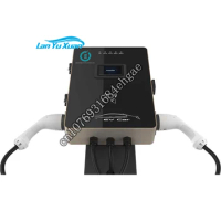 High Quality Super EV Charger 44KW Level 2 Mode 3 Floor-mounted AC Charging Pile APP Control 4G Connecting Factory Sale
