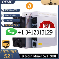 AN Bitmain Antminer S21 195TH/s - Bitcoin ASIC Miner