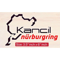 (Ready Stock) S699# Perodua Kancil Nurburgring car Sticker