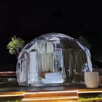China Wholesale Weather Proof Oval Dome Dome House Geodesic Dome Tent