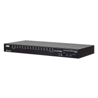 ATEN CS18216 16埠 USB 3.0 真4K HDMI KVM切換器 黑色 (V164) 