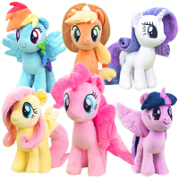 Đồ Chơi Nhồi Bông My Little Pony, Twilight Sparkle, Pinkie Pie, Rarity, Fluttershy, Applejack, Cầu V