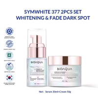 BPOM BIOAQUA SymWhite 377 Whitening & Fade Dark Spot Cream 50g  Essence Serum dan Cream Hambat Hiper