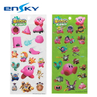 【日本正版】星之卡比 透明貼紙 日本製 貼紙 手帳貼 裝飾貼紙 卡比之星 Kirby